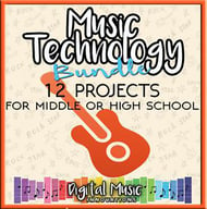 Music Technology Curriculum: 12 Project Ideas for Middle or High School Digital Resources Thumbnail